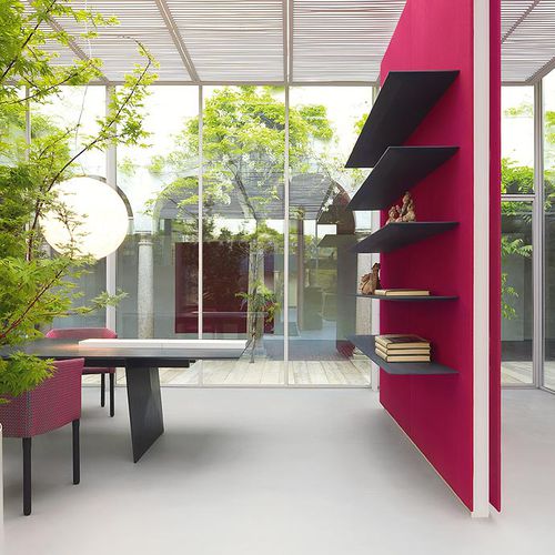 Pannello per interni - BUILD - PAOLA LENTI - in fibra di legno / in poliestere