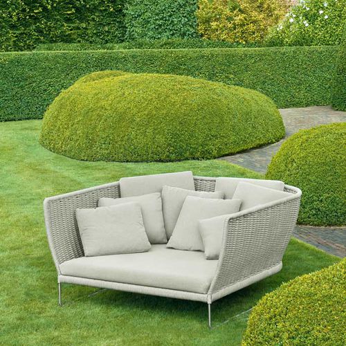 Divano contemporaneo - AMI - PAOLA LENTI - da giardino / in tessuto / in corda
