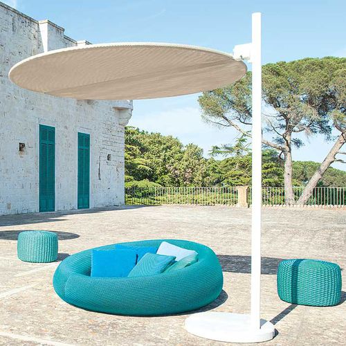 Dormeuse contemporanea - EASE - PAOLA LENTI - in tessuto / in poliestere / da giardino