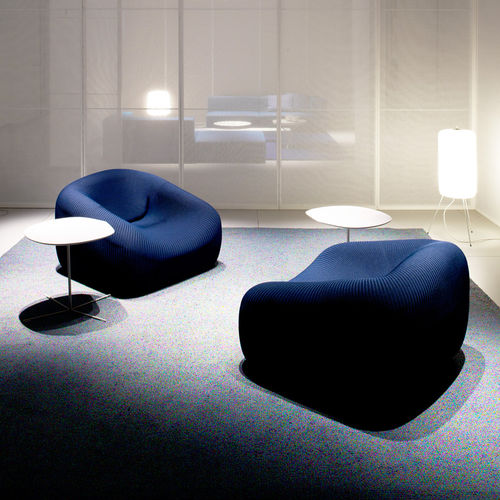 Poltrona contemporanea - SMILE - PAOLA LENTI - in tessuto / in poliestere / imbottita