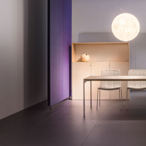 Credenza alta - EDEL - PAOLA LENTI - contemporanea / in legno laccato / modulare