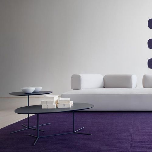 Tavolo d'appoggio contemporaneo - IVY - PAOLA LENTI - in legno / in legno laccato / in acciaio
