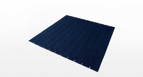 Tappeto contemporaneo - RAY  - PAOLA LENTI - a righe / in fibre sintetiche / rettangolare