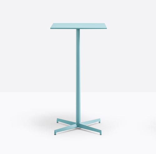 Tavolo alto contemporaneo - LAJA 5424 - PEDRALI - in legno / con supporto in alluminio / con supporto in acciaio