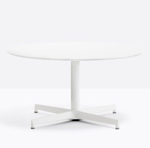 Tavolino basso contemporaneo - LAJA 5420 H400 - PEDRALI - in legno / con supporto in acciaio / con supporto in alluminio