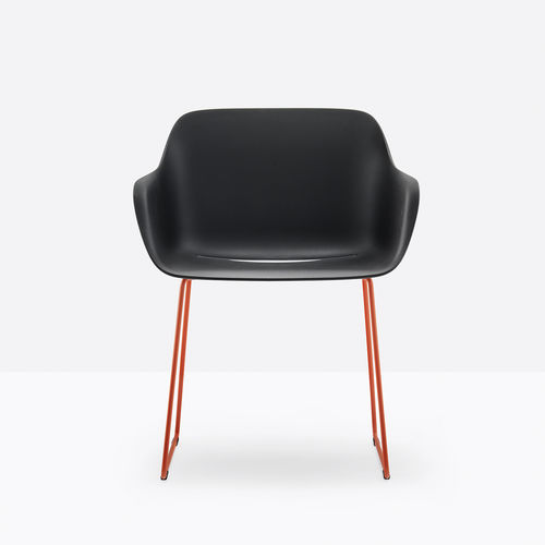 Sedia contemporanea - BABILA XL 2744 - PEDRALI - da interno / in polipropilene / con supporto in acciaio