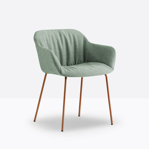 Sedia contemporanea - BABILA XL 2733R - PEDRALI - da interno / in polipropilene / con supporto in acciaio