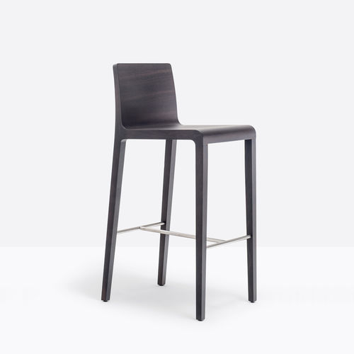 Sedia alta contemporanea - YOUNG 426 - PEDRALI - da interno / in rovere / in legno compensato