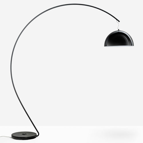 Lampada da terra - L002T - PEDRALI - in policarbonato / in acciaio con rivestimento a polvere / in vetro opalescente