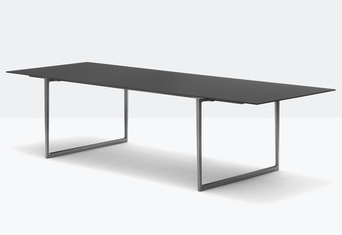 Tavolo contemporaneo - toa table - PEDRALI - in legno / con supporto in ghisa di alluminio / rettangolare