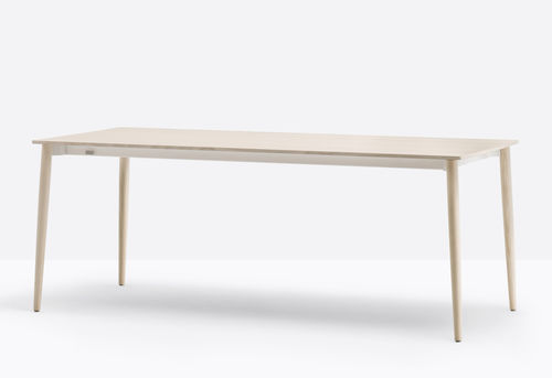Tavolo da pranzo contemporaneo - MALMÖ TML - PEDRALI - impiallacciato in legno / in laminato / con supporto in frassino