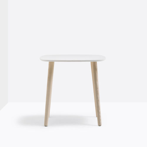 Tavolino basso contemporaneo - MALMÖ MLT - PEDRALI - impiallacciato in legno / in MDF / in marmo