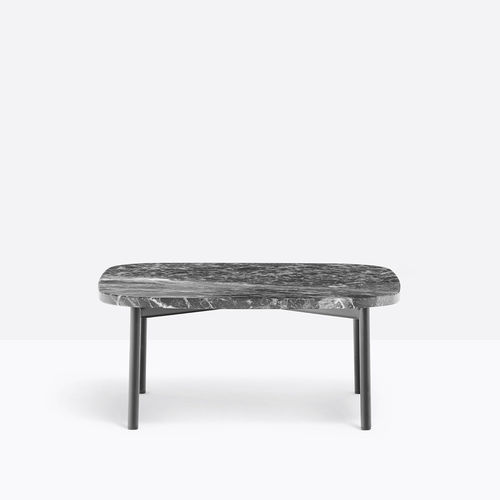 Tavolino basso contemporaneo - BUDDY 79x79 - PEDRALI - in laminato / in marmo / in composito