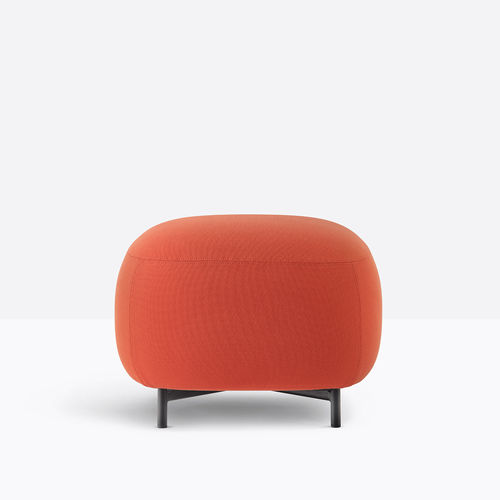 Pouf contemporaneo - BUDDY 210 - PEDRALI - in alluminio / in tessuto / quadrato