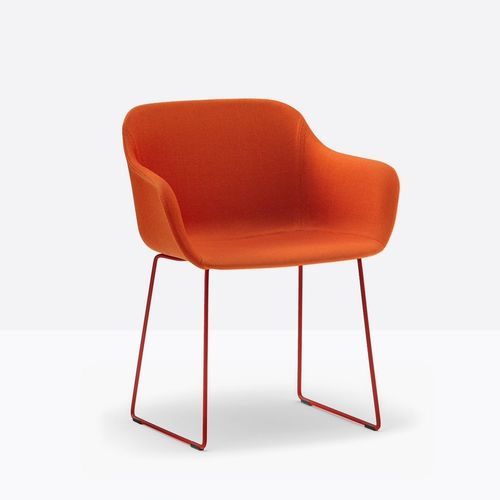 Sedia contemporanea - babila xl 2742 - PEDRALI - da interno / in tessuto / in ecopelle