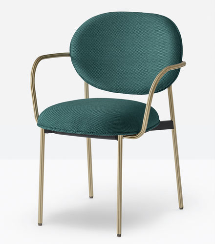 Sedia contemporanea - blume 2955 - PEDRALI - da interno / in tessuto / con supporto in alluminio