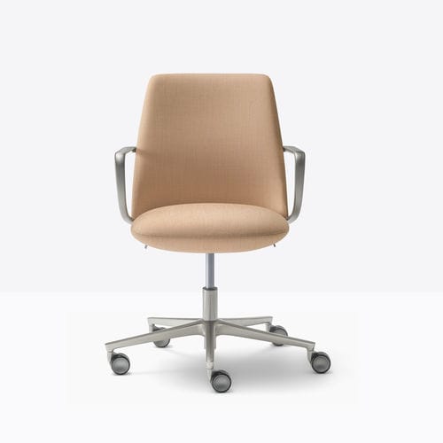 Sedia da ufficio contemporanea - Elinor - PEDRALI - da interno / in tessuto / con supporto in alluminio