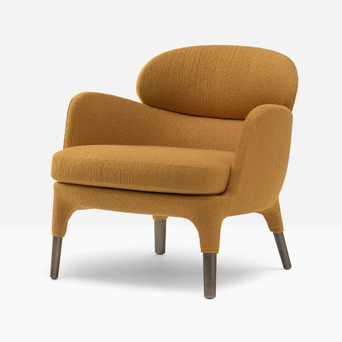 Poltrona contemporanea - Ester Lounge - PEDRALI - in tessuto / in alluminio / con cuscino rimovibile