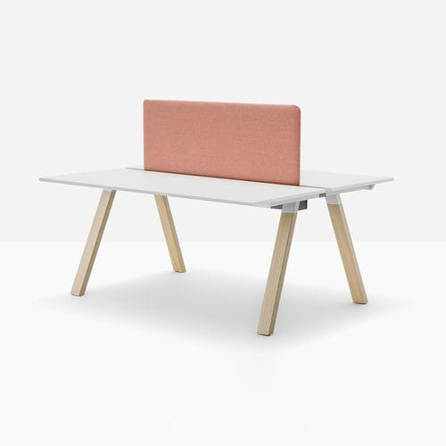 Scrivania per open space - arki-table ARK9W - PEDRALI - da terra / da 4 persone / da 2 persone