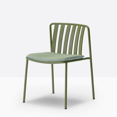 Sedia contemporanea - coney 3640 - PEDRALI - da esterno / in acciaio / con supporto in acciaio