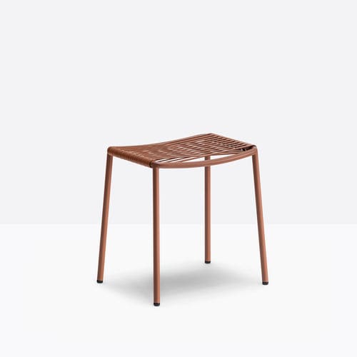 Sgabello contemporaneo - philía 3903 - PEDRALI - in PVC / con supporto in acciaio / impilabile