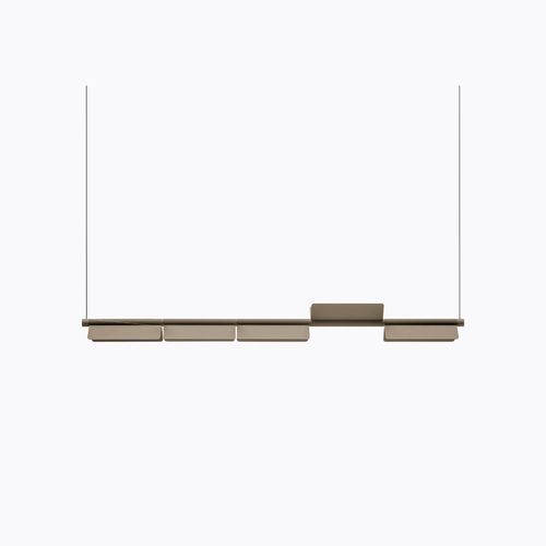Lampada a sospensione - kawara L010S/A - PEDRALI - in alluminio estruso / contemporanea / con cavo