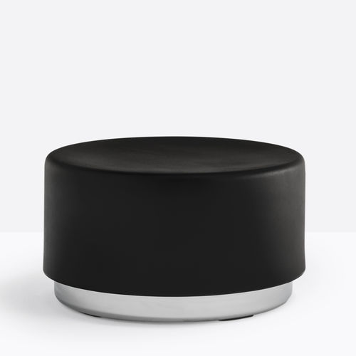 Pouf contemporaneo - wow 470 + 473 - PEDRALI - in acciaio / in polietilene / tondo