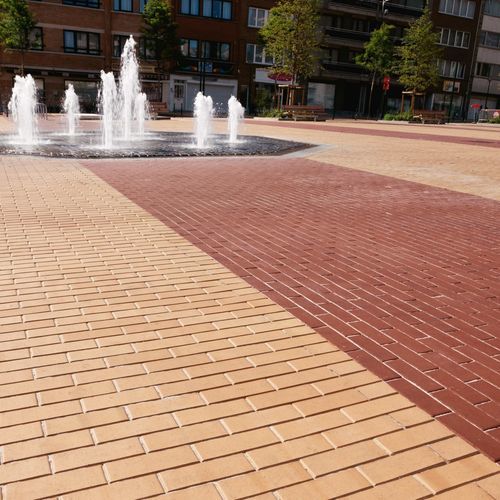 Pavé in laterizio - ESSEN - Wienerberger - da esterno / da giardino / per strade