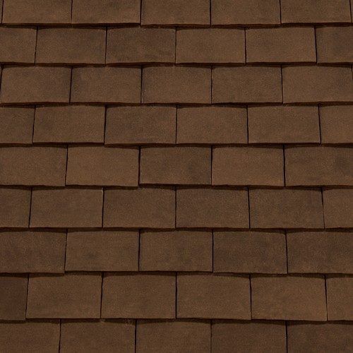 Tegola piana - BARROW - Wienerberger - in terracotta / piccola / marrone