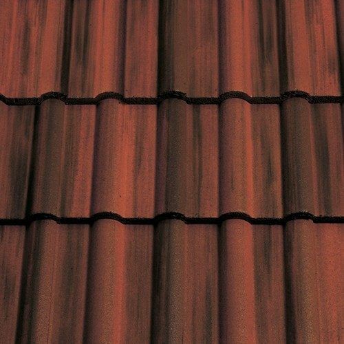 Tegola romana - DOUBLE - Wienerberger - in terracotta / piccola / color rame