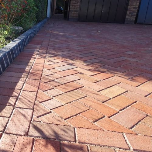 Pavé in laterizio - BOCHUM - Wienerberger - da esterno / per parcheggio / per ingresso