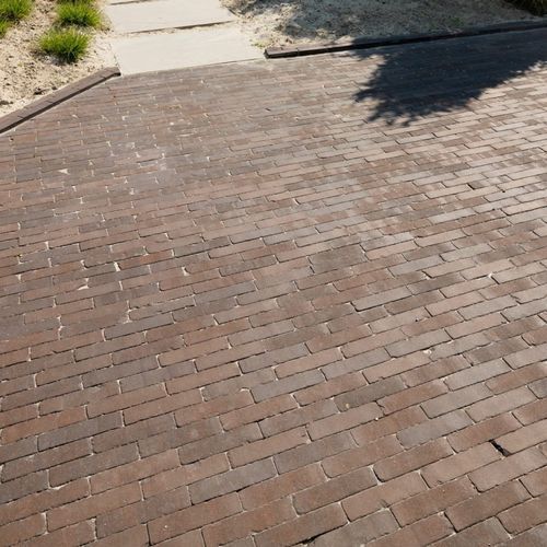 Pavé in laterizio - ATLAS ALDER UWF - Wienerberger - per esterni / per terrazza / da giardino