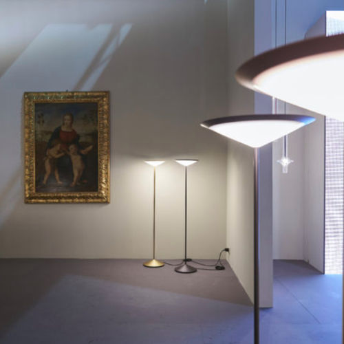 Lampada da terra - NARCISO - PENTA - in metallo / contemporanea / con cavo