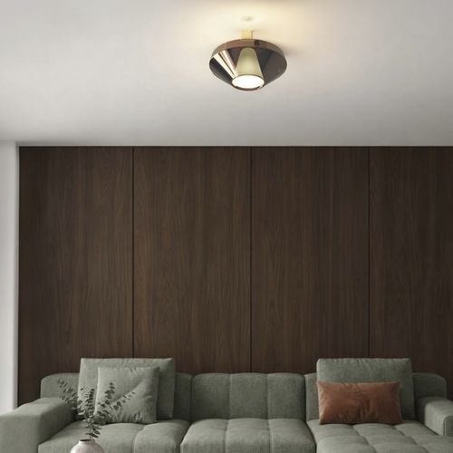 Plafoniera contemporanea - MOM GLOSSY - PENTA - circolare / in vetro / in metallo