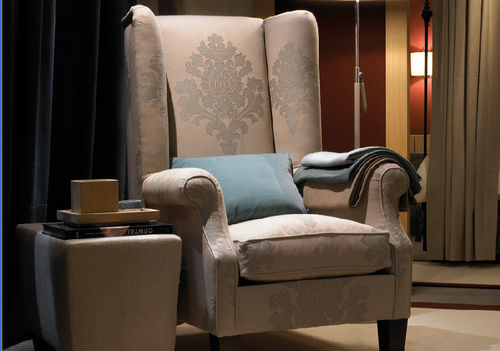 Tessuto da tappezzeria - REGAL - Loro Piana - a motivi / in lana / damascato