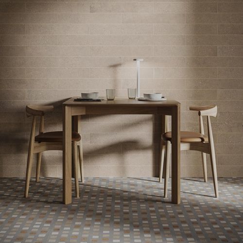 Piastrella in calcestruzzo - DUO - Ceramica Sant' Agostino - opaca / da interno / da sala