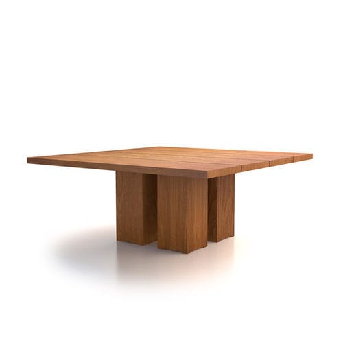 Tavolo contemporaneo - Itlas - in legno massiccio / rettangolare / quadrato