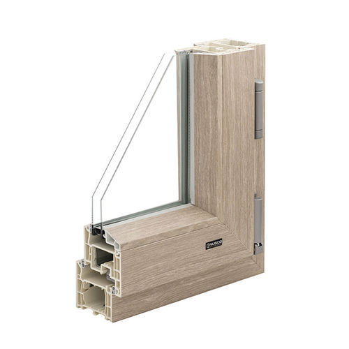 Profilato per finestra in PVC - BASIC73 - Nusco - acustico / termoisolante