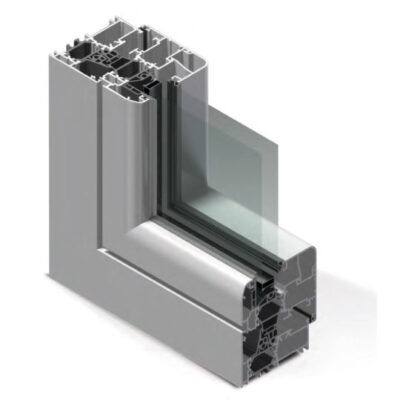 Profilato per finestra in alluminio - CX 700 - Nusco - acustico / termoisolante