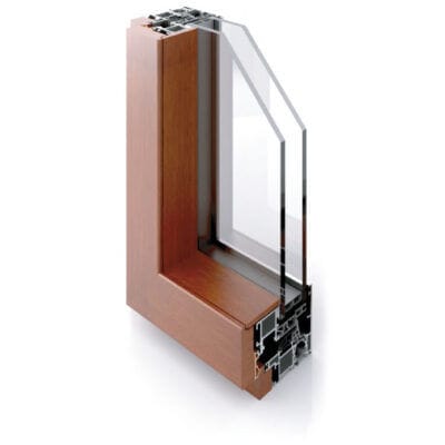 Profilato per finestra in legno - CX 700 ASW - Nusco - in alluminio / a taglio termico / a prova di vento