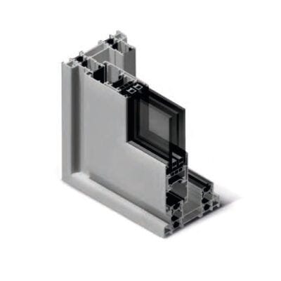 Profilo in alluminio - SX 110 - Nusco - per finestra / per porta