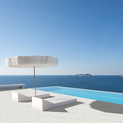 Pavimento in marmo - MYTHOS - Rosa Gres - da interno / da esterno / per soggiorno