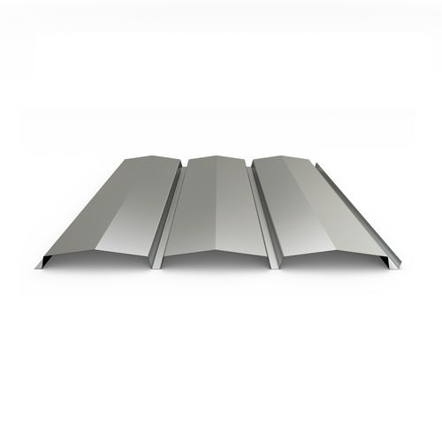 Rivestimento di facciata in acciaio - CRETA SMOOTH - EUROPERFIL, SA - verticale / orizzontale / riciclabile
