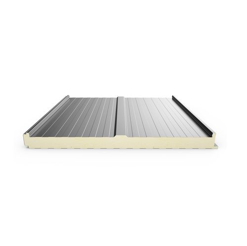 Pannello sandwich per tetto - DELFOS - EUROPERFIL, SA - bifacciale metallico / anima in poliisocianurato PIR / ad alta resistenza