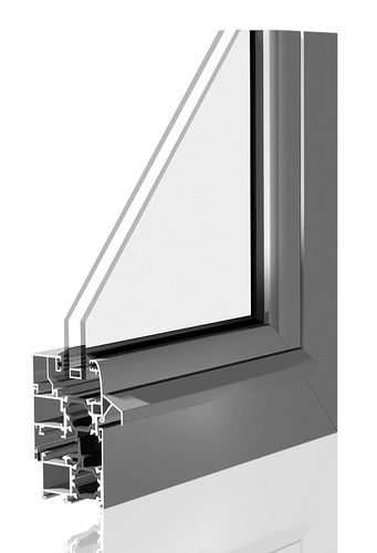 Profilato per finestra in alluminio - LEX A54 RPT - Laminex - a taglio termico