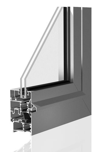 Profilato per finestra in alluminio - LEX A63 RPT - Laminex - a taglio termico