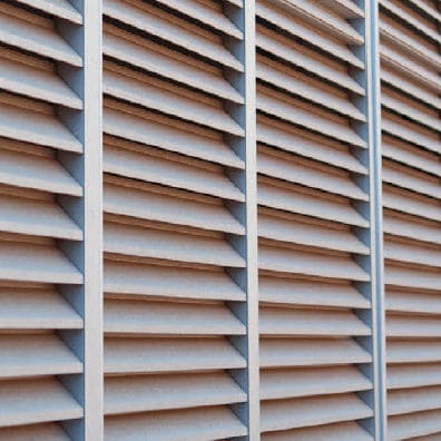 Frangisole in alluminio - DUFIX 140C - Durmi - per facciata / verticale / orientabile