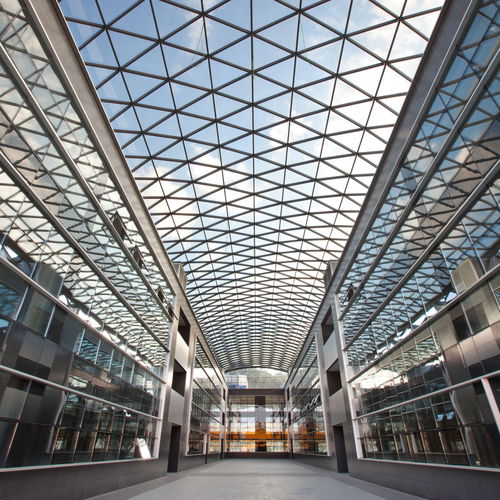 Struttura matallica per copertura - MARINEDA CITY - Lanik