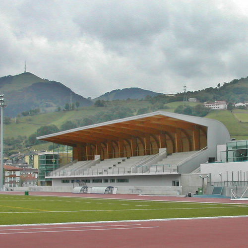 Ossatura in legno lamellare - TRIBUNAS CAMPO FUTBOL - Lanik - per carpenteria / contract