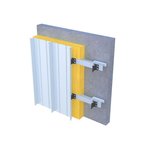 Sistema di facciata in acciaio - STANDING SEAM - Kalzip - modulare